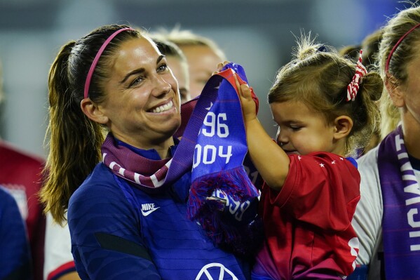 Now a mom Alex Morgan is riding a Wave heading into her fourth